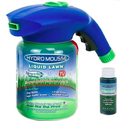 Рідкий газон HYDRO MOUSSE + розпилювач для гідропосіву op453533 фото