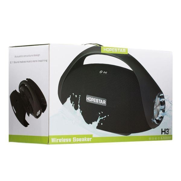 Портативна Bluethooth колонка Hopestar H31 Black nav45678 фото
