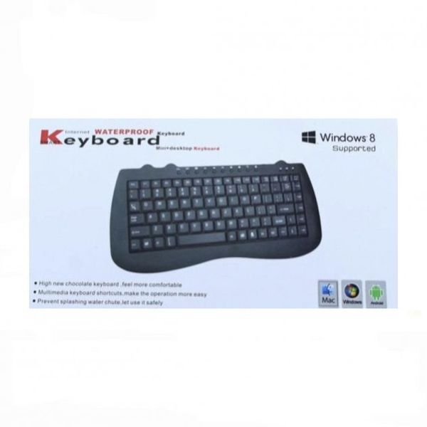 Клавіатура міні провідна USB KP-988 343511150 фото