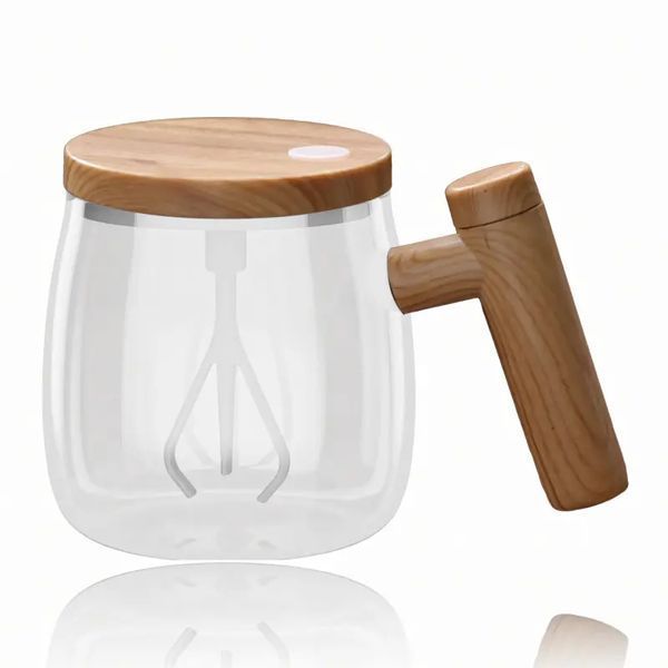 Портативна електрична чашка для змішування Coffee stirring cup 400 мл 2053332 фото