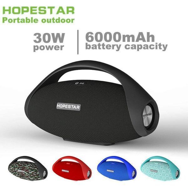 Портативна Bluethooth колонка Hopestar H31 Black nav45678 фото