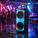 Портативна акустика ZXX-1095 80Вт / Колонка 2&times;8дюйма Bluetooth/USB/TF/AUX, FM, LED / Переносна музична колонка з мікрофоном для караоке sp8711 фото 3