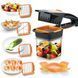 Овочерізка з контейнером 5 в 1 Nicer Dicer Quick pr689767 фото 1
