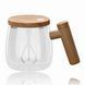 Портативна електрична чашка для змішування Coffee stirring cup 400 мл 2053332 фото 3