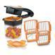 Овочерізка з контейнером 5 в 1 Nicer Dicer Quick pr689767 фото 2