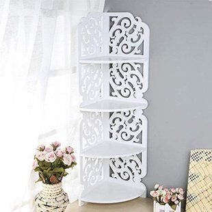 Полиця стелаж пластикова у ванну кутова PK-04 (80cm*20cm*20cm) M16764 фото