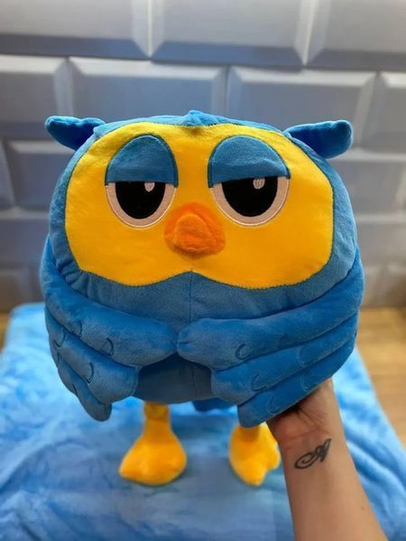 М'яка іграшка Happy Baby Сова плед-подушка трансформер 3 в 1 OS0123654789 фото