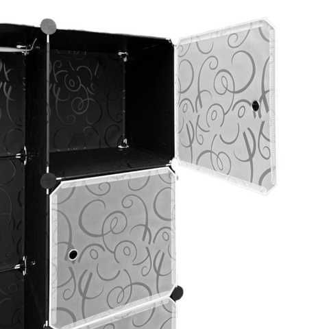 Пластикова шафа Storage Cube Cabinet MP-39-61, 7 секцій 50954512585520 фото
