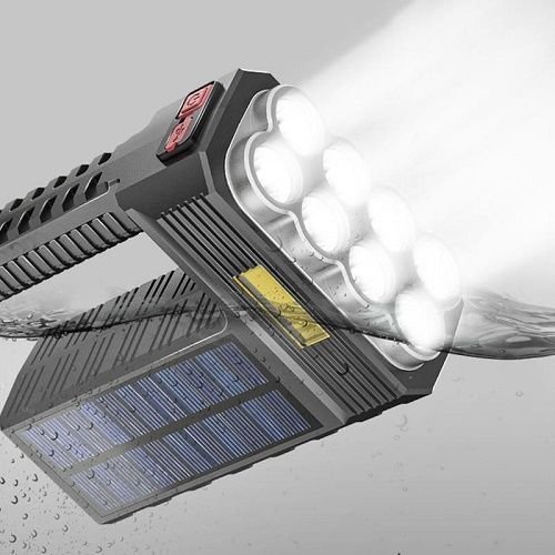 Багатофункціональний ліхтарик на сонячній батареї BL-7701А 5407701а фото
