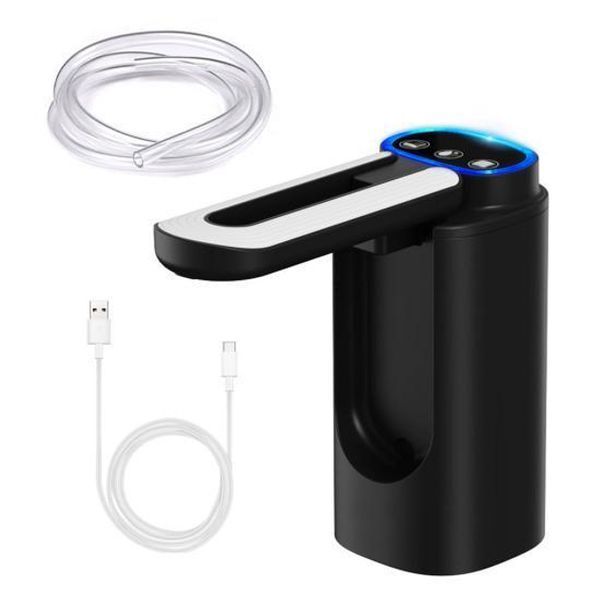 Дозатор для води автоматичний насос для пляшок з водою з USB-зарядкою чорний XL-1286 2054101 фото