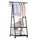 Універсальна міцна підлогова пересувна стійка вішалка для одягу Coat Rack pr220033214 фото 4